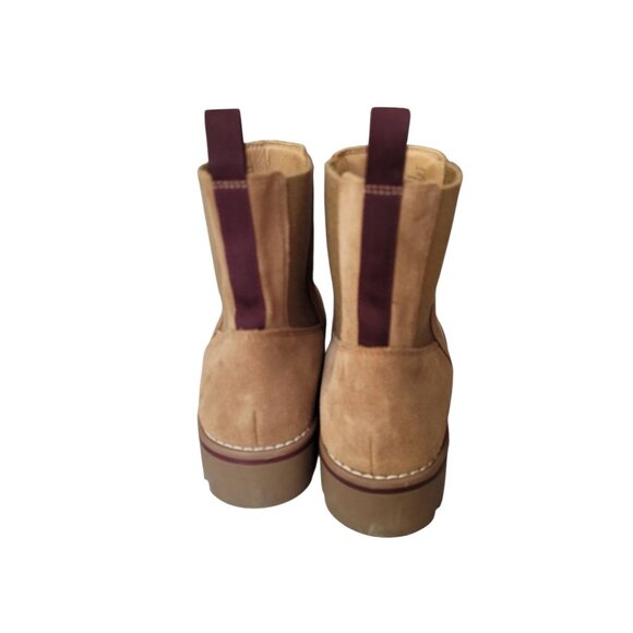 Crown Vintage Tipryn Chelsea Boot Pull On Women’s Size 10M Brown Suede - Picture 4 of 9